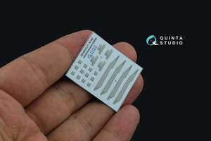 Quinta Studio QP48033 Plaques de renfort de queue F/A-18A/B/C/D (tous les kits) 1/48 – image 3