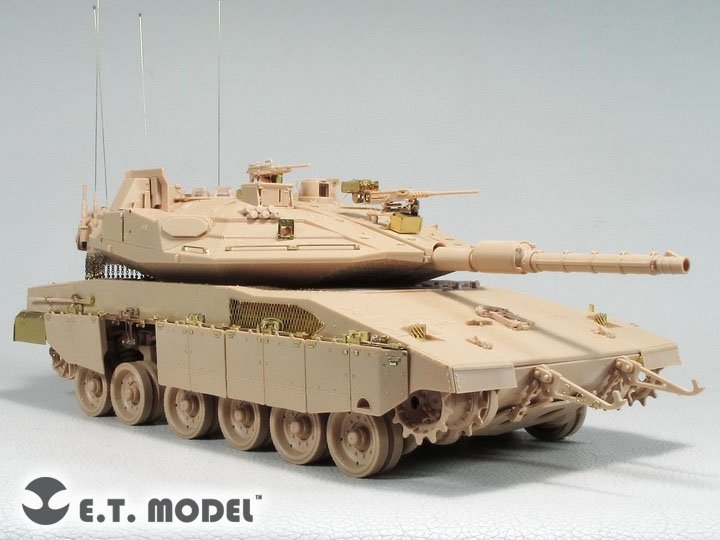 ET Model E35-286 Merkava Mk.4M israélien avec système de protection active Trophy et jupes latérales pour kit Meng 1/35 – image 2