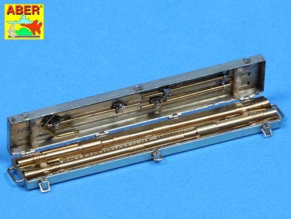 Aber 35L-089 Ensemble de 2 canons de canon allemands de 2 cm L/65 pour Flak 38 avec boîte de rangement (1/35) – Bild 10