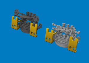 Eduard 653021 Canon antiaérien IJN Type 96 de 25 mm (triple) 1/350