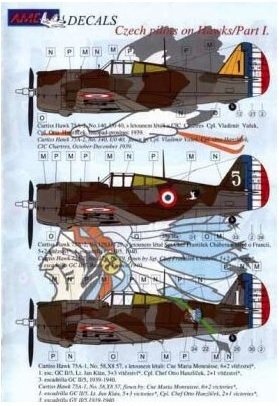 AML D48003 Pilotes tchèques sur Hawk Partie I 1/48 – immagine 2