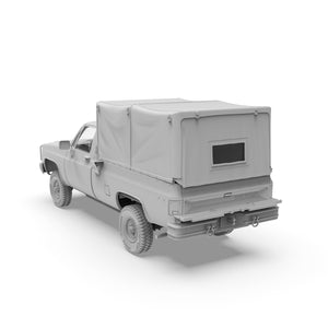 AK Interactive AK35031 M1008 TRANSPORT DE TROUPES AVEC BÂCHE 1/35  – imagen 5