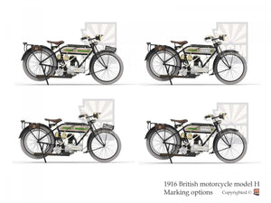 Copper State Models B32-001 Modèle réduit de moto britannique H à l&amp;#39;échelle 1/32 – image 6