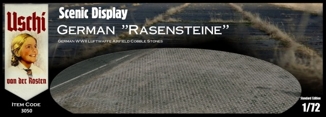 Uschi 3050 Luftwaffe allemande Rasensteine ​​​​circulaire 1xA4 1/72