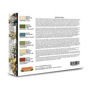 Coffret de peinture acrylique Lifecolor CS14 « Uniformes italiens » (6 x 22 ml) – immagine 2