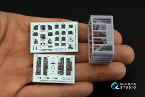 Quinta Studio QDS+48347 FA-18D tardif Intérieur coloré imprimé en 3D sur papier décalcomanie (Hasegawa) (avec pièces en résine imprimées en 3D) (Petite version) 1/48 – immagine 3