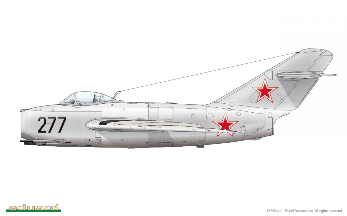 Eduard 7057 MiG-15 1/72 – immagine 12