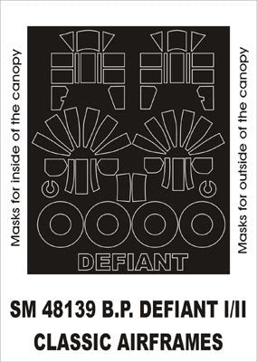 Montex SM48139 BP Defiant I/II CLASSIC AIRFRAMES