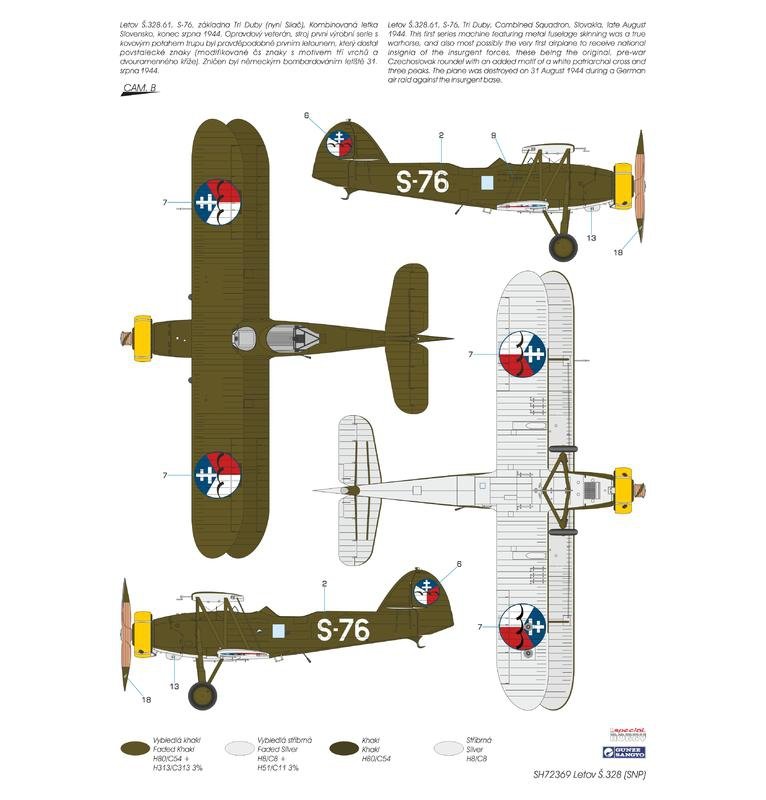 Special Hobby 72369 Letov S.328 Soulèvement national slovaque 1/72 – image 11