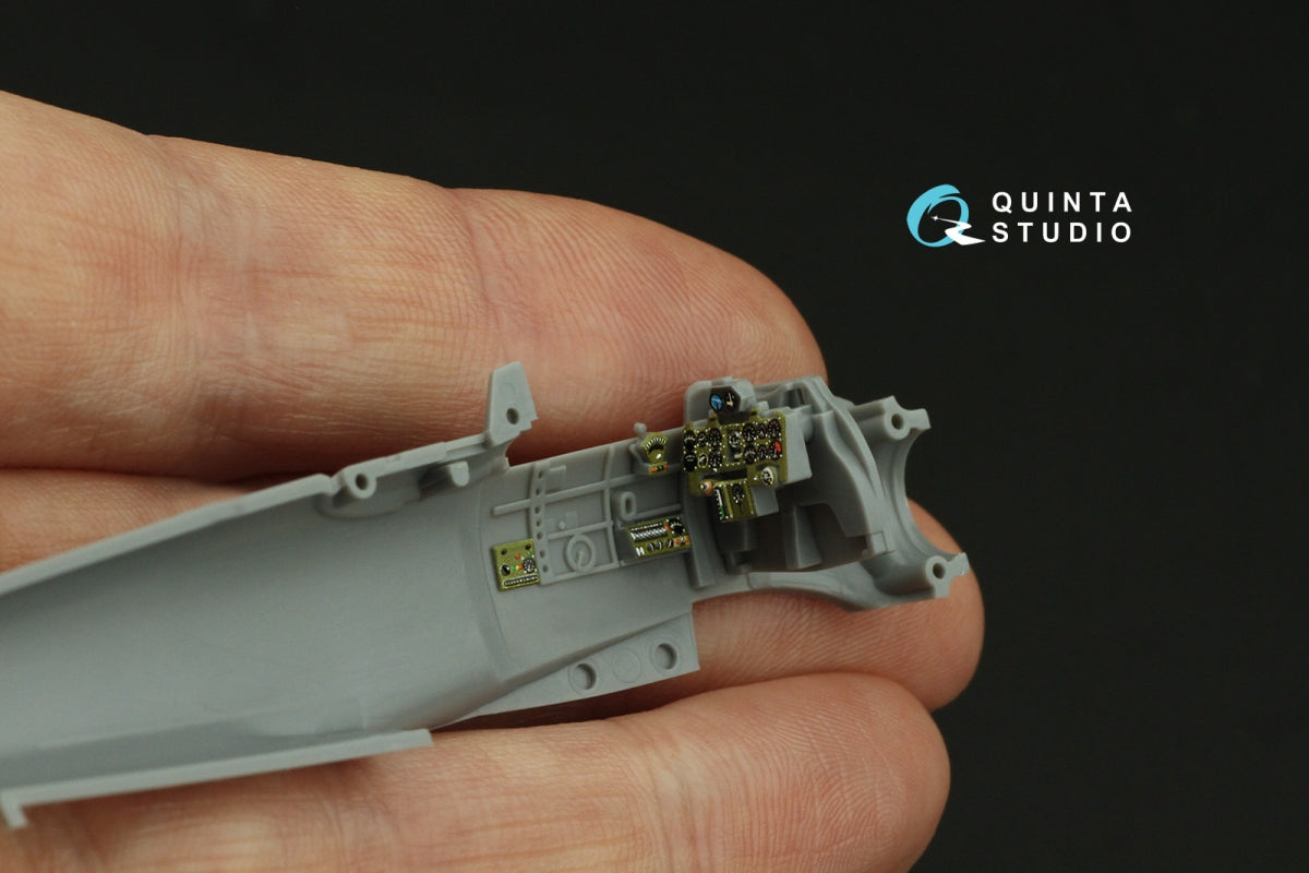 Intérieur imprimé en 3D et coloré sur papier décalcomanie Quinta Studio QD72171 A6M3 Zero (Tamiya) 1/72 – immagine 10