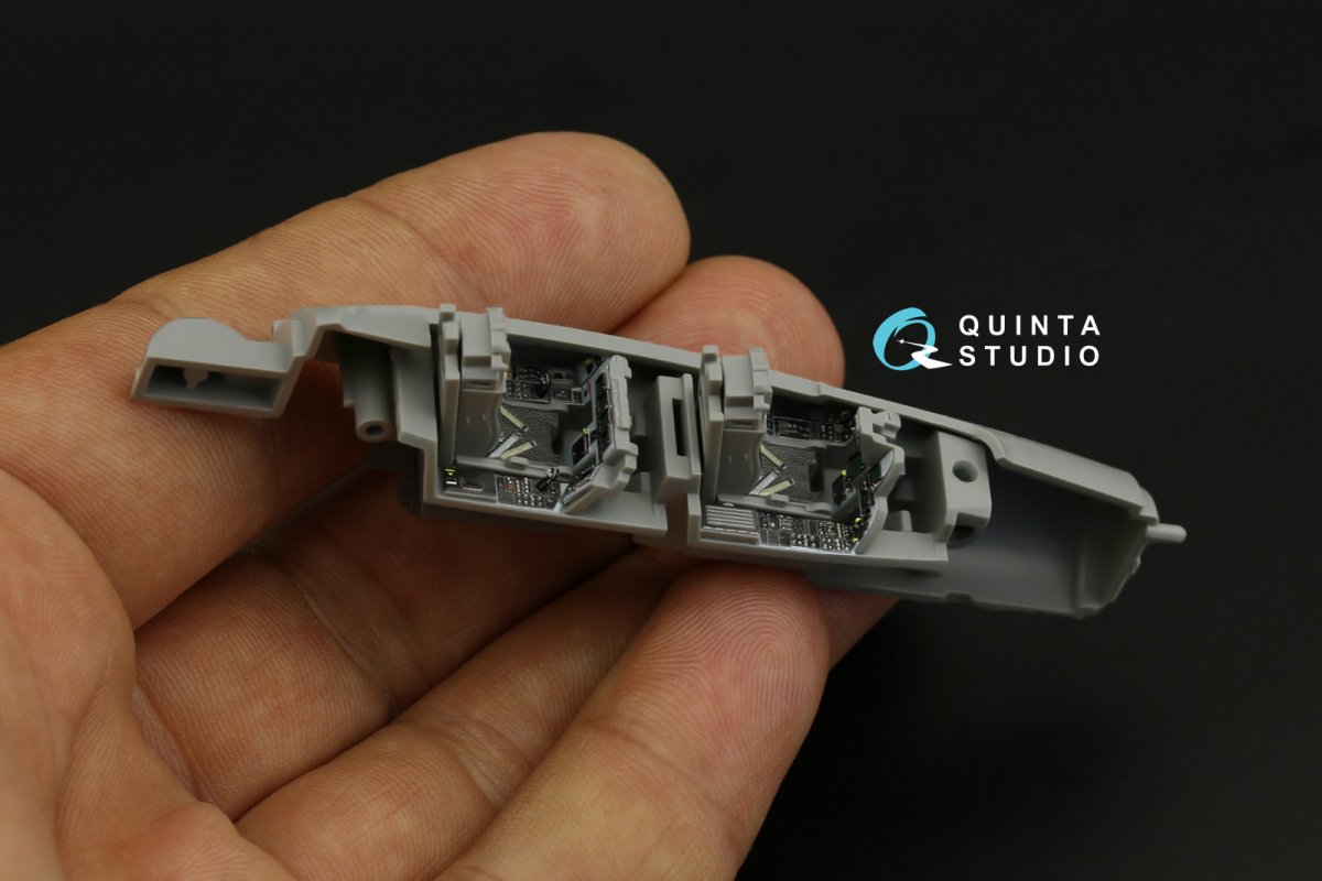 Intérieur imprimé en 3D et coloré pour le F-15E de Quinta Studio QD72039 (Academy) à l&amp;#39;échelle 1/72 – Bild 7