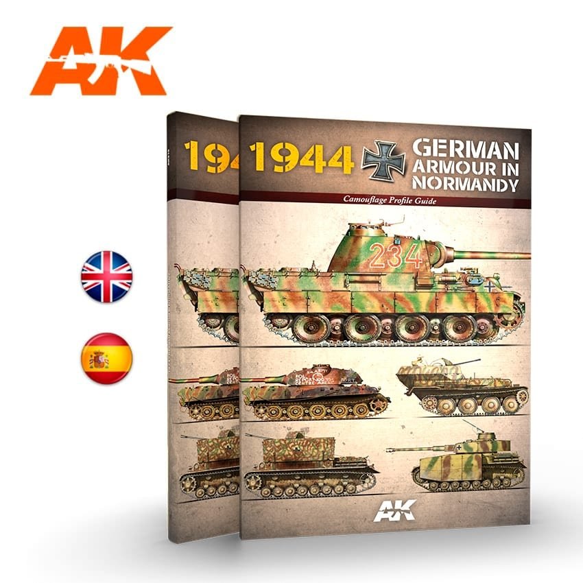 Guide interactif AK916 1944 : Blindés allemands en Normandie – Profil de camouflage