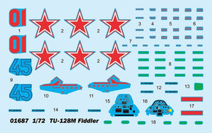 Trumpeter 01687 Tu-128M Fiddler 1/72 – image 3
