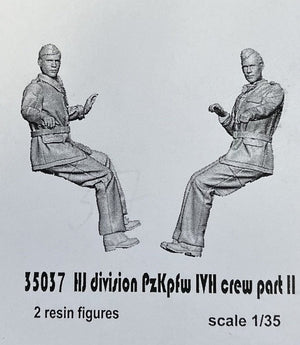 Glowel Miniatures 35037 Division HJ PzKpfw IV H équipage partie 2 1/35