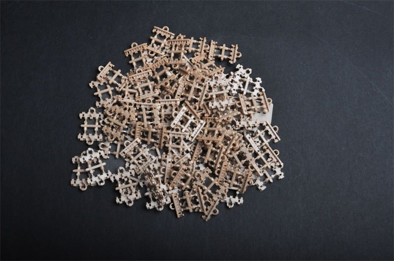 Trumpeter 02057 Workable Track links for E-25 1/35 – zdjęcie 2