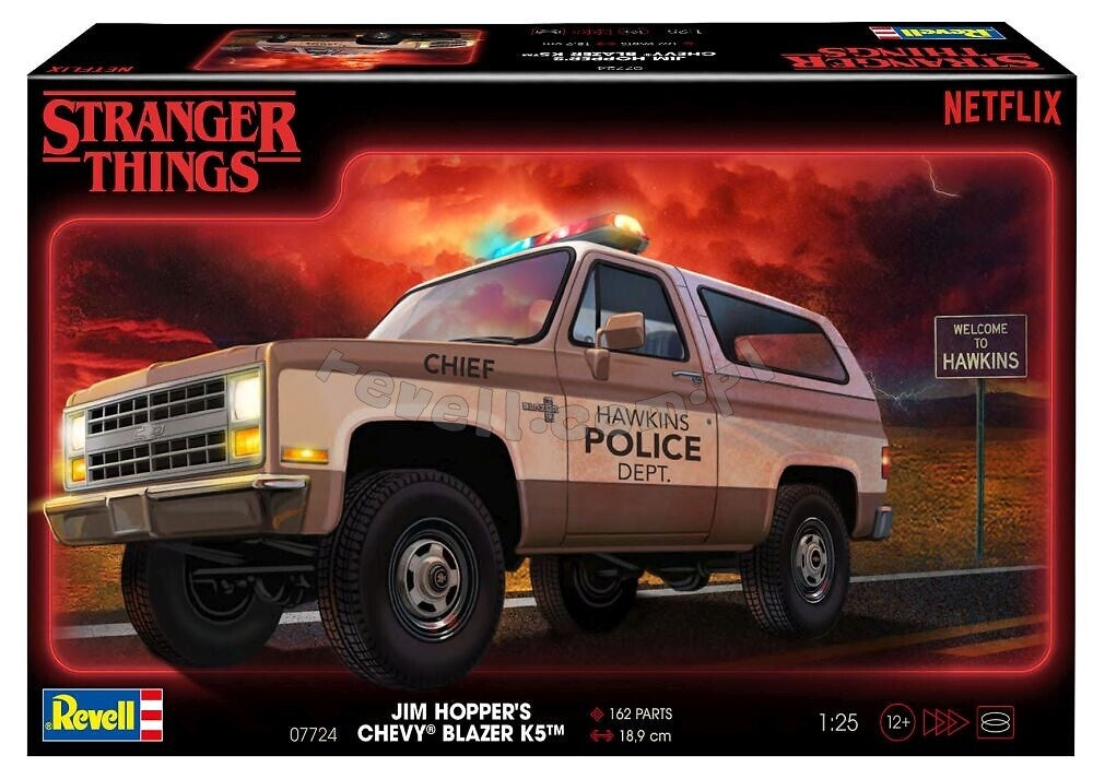 Revell 07724 Chevrolet K5 Blazer (1985) - Stranger Things 1/25 – imagen 2