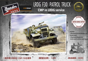 Camion de patrouille LRDG F30 Thunder Model 35305, édition limitée bonus, échelle 1/35