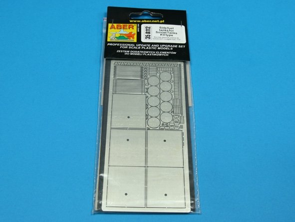 Réservoirs de carburant latéraux Aber 35A112 pour chars soviétiques type KV (1/35) – imagen 3