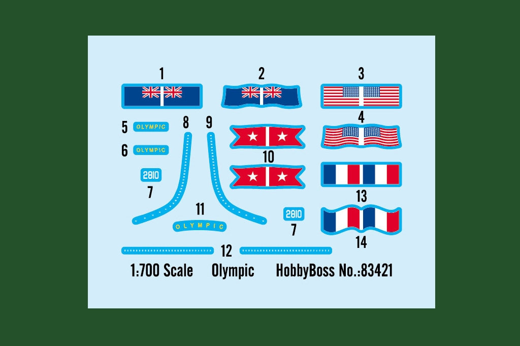 Hobby Boss 83421 Olympique 1/700  – Bild 3