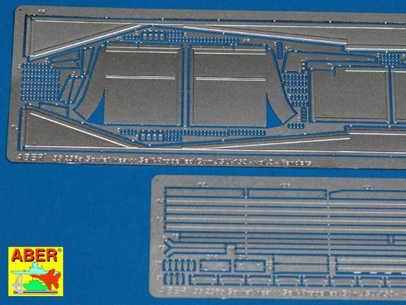 Aber 35236 Canon automoteur lourd soviétique JSU-152 - vol. 2 - ensemble supplémentaire - garde-boue (1/35) – Bild 3