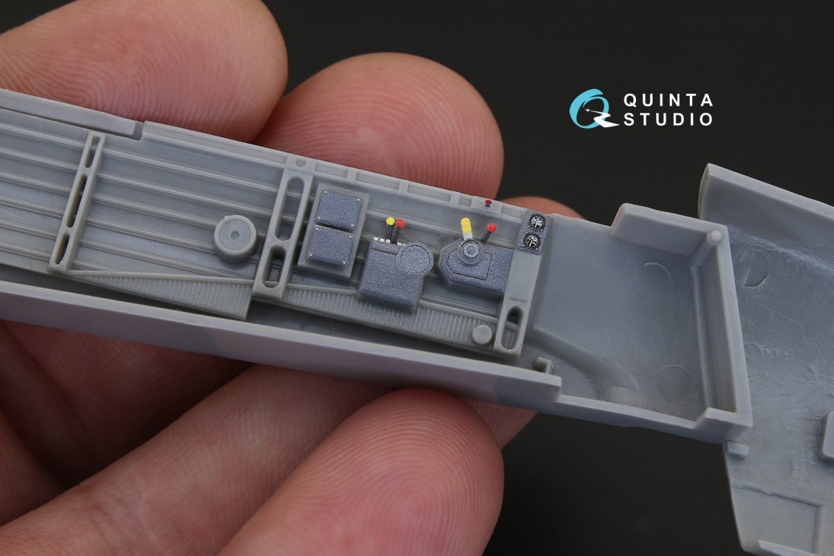 Intérieur imprimé en 3D et coloré sur papier décalcomanie Quinta Studio QD48092 Ju 87D/G (pour maquette Hasegawa) 1/48 – immagine 8