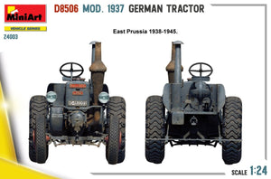 MiniArt 24003 TRACTEUR ALLEMAND D8506 MOD. 1937 1/24  – Bild 4