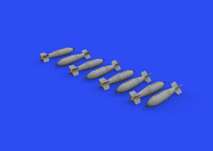 Eduard 672277 Bombes retardées britanniques de 1000 lb, échelle 1/72