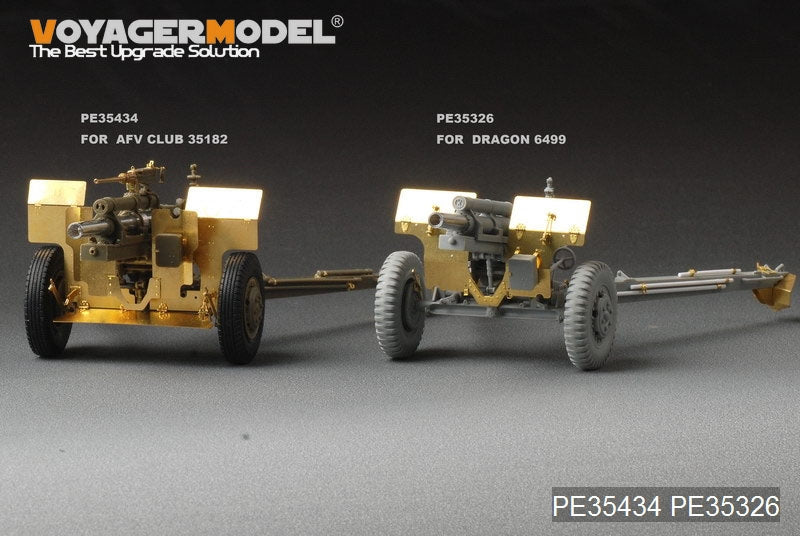 Maquette Voyager PE35434 Obusier américain M2A1 de 105 mm de la Seconde Guerre mondiale pour AFV CLUB 35182, échelle 1/35 – image 6