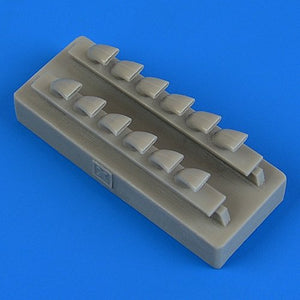Échappement Quickboost QB48734 pour Bf 109G, Eduard, échelle 1/48