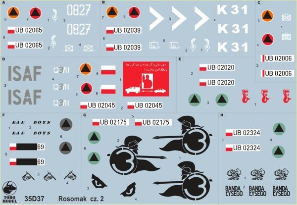 ToRo Modèle 35D37 - APC Rosomak polonais - vol.2 1/35