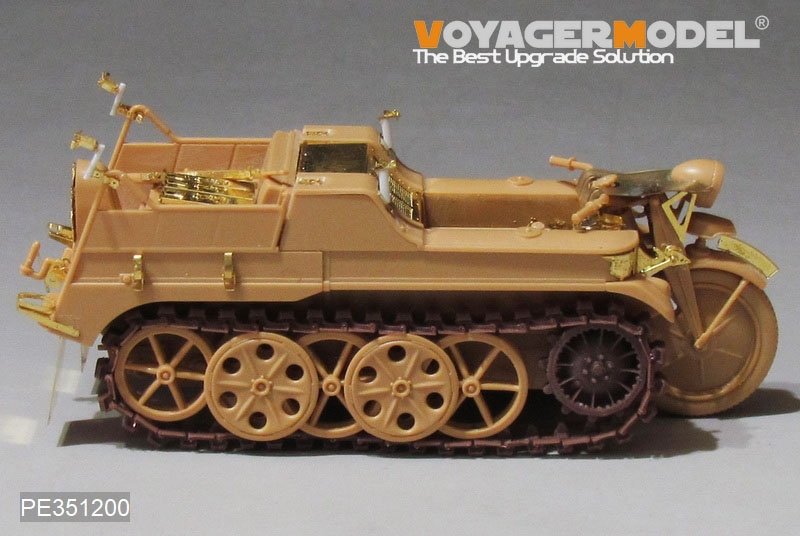 Voyager modèle PE351200 seconde guerre mondiale allemand Sd.Kfz.2 kleines Kettenkard pour TAMIYA 35377 1/35 – image 15