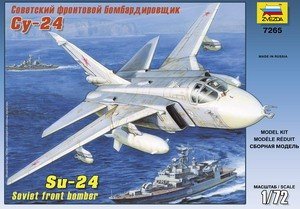 Zvezda 7265 Sukhoi Su-24 bombardier du front soviétique 1/72