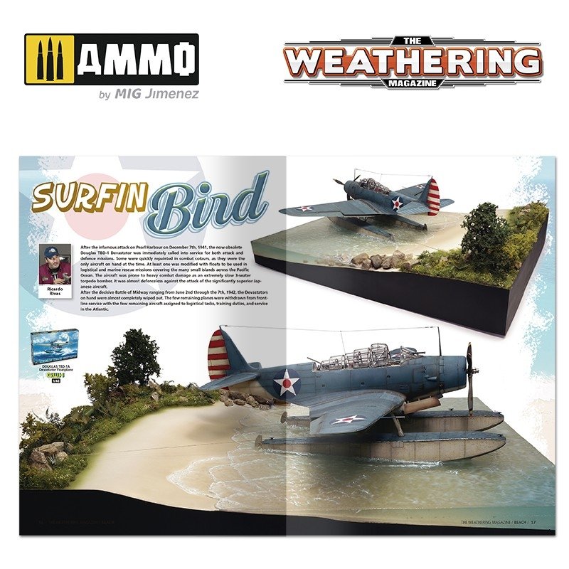 AMMO de Mig Jimenez 4530 Le magazine Weathering Numéro 31 : PLAGE (Anglais)  – image 2
