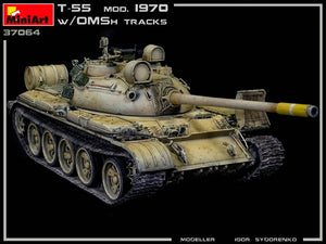 MiniArt 37064 T-55 Mod. 1970 avec chenilles OMSh 1/35 – image 2