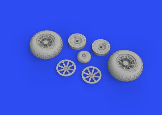 Roues Eduard 632160 P-40E TRUMPETER 1/32