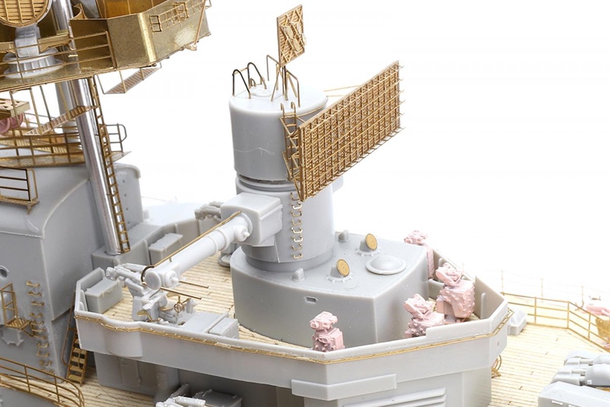 MK1 Design MS-20020 DKM Cuirassé SCHARNHORST RADAR ET PIÈCES DE MÂT pour Trumpeter 1/200 – image 5