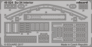 Intérieur du Su-34 Eduard 49824 HOBBY BOSS 1/48 – image 2