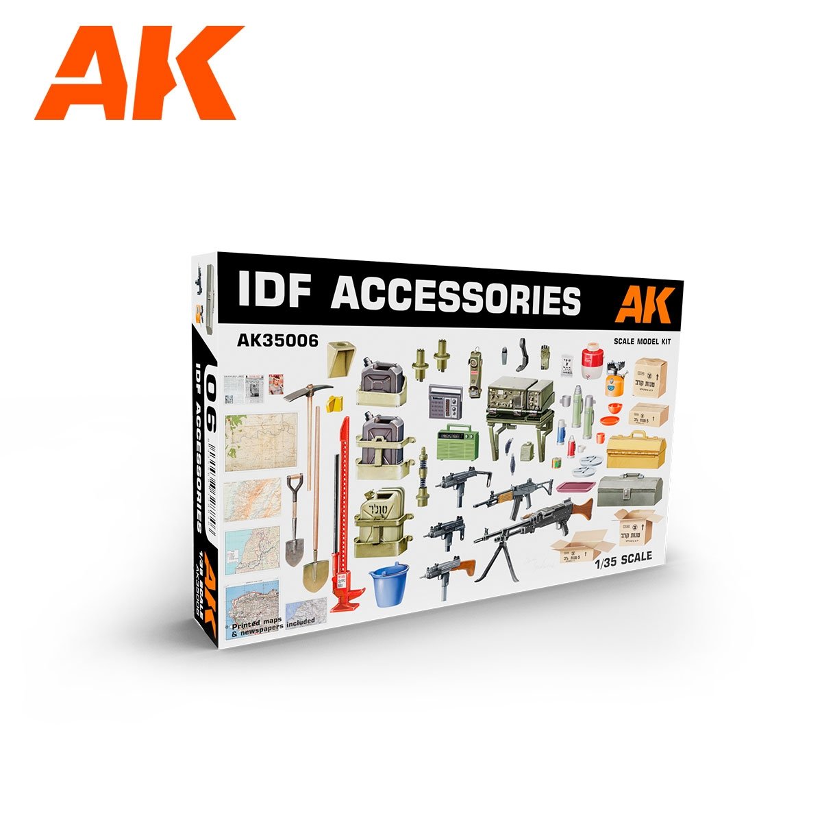 Accessoires AK Interactive AK35006 IDF 1/35