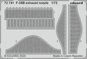 Kit de détails Eduard BIG72184 pour F-35B Tamiya au 1/72 – immagine 4