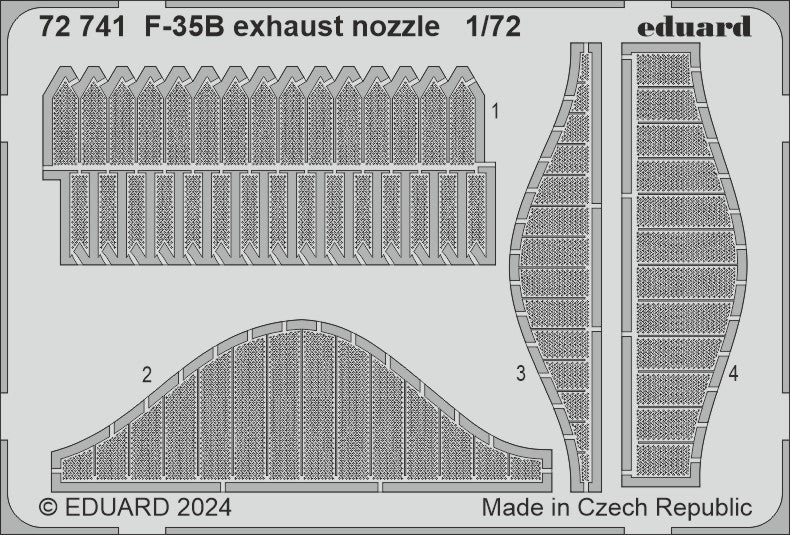 Kit de détails Eduard BIG72184 pour F-35B Tamiya au 1/72 – immagine 4