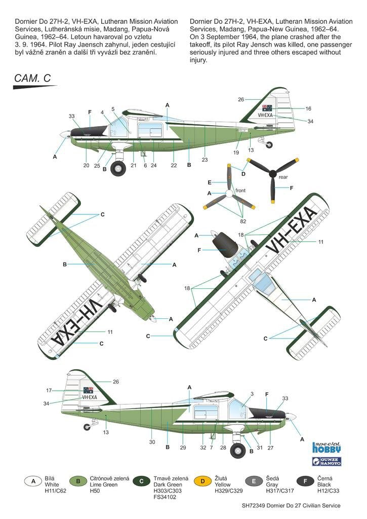 Special Hobby 72349 Dornier Do 27 « Service civil » 1/72 – Bild 4