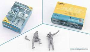 Sabre 4801 U.S.Navy F-14A &amp;quot;Tomcat&amp;quot; Pilot Team (1980s) 1/48 – zdjęcie 4