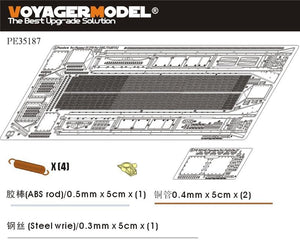 Garde-boues Voyager Model PE35187 pour chars allemands Pz.Kpfw.IV de la Seconde Guerre mondiale (pour la série DRAGON 60xx) à l&amp;#39;échelle 1/35 – image 2