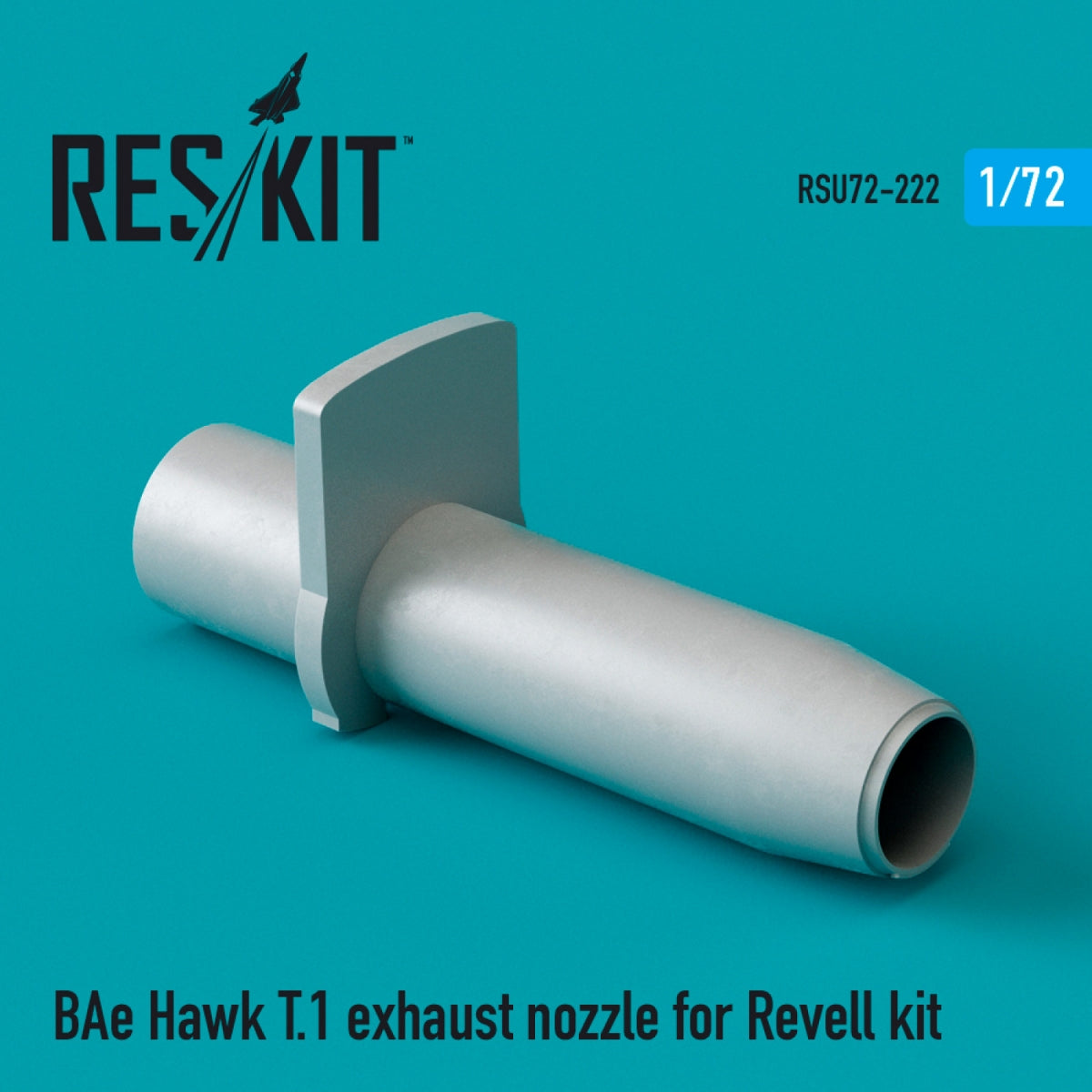 RESKIT RSU72-0222 BAE HAWK T.1 TUYAU D&amp;#39;ÉCHAPPEMENT POUR MAQUETTE REVELL (IMPRIMÉ EN 3D) 1/72