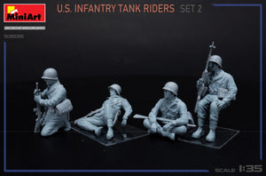MiniArt 53035 Cavaliers de chars d&amp;#39;infanterie américains. Set 2 1/35  – image 2