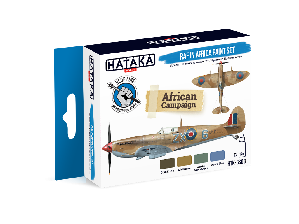 Hataka HTK-BS08 RAF en Afrique (4x17ml)