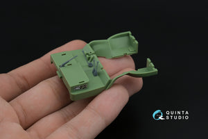 Intérieur imprimé en 3D et coloré sur papier décalcomanie Quinta Studio QD+48569 APA-5D (modèle KittyHawk/Zimi) (avec pièces en résine imprimées en 3D) 1/48 – image 7