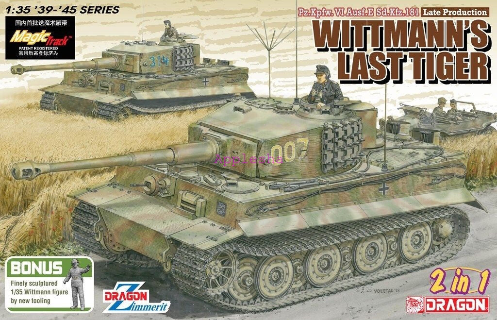 Dragon 6800 Le dernier tigre de Wittmann au 1/35
