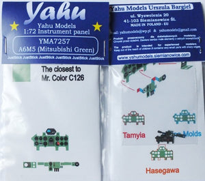 Yahu YMA7257 A6M5 Mitsubishi Vert (Tamiya / FM / Hasegawa) 1/72