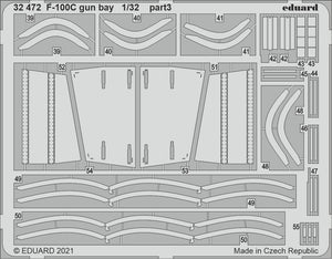 Eduard BIG33137 F-100C PARTIE II TRUMPETER 1/32 – Bild 5